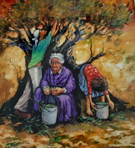 וויליאם נדג'אר תמונה 19 שלוש מלקטות אקווארל ללא מסגרת. פספרטו 70-90