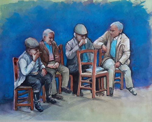 וויליאם נדג'אר תמונה 20 הפרלמנט אקוארל פספרטו ללא מסגרת43*59